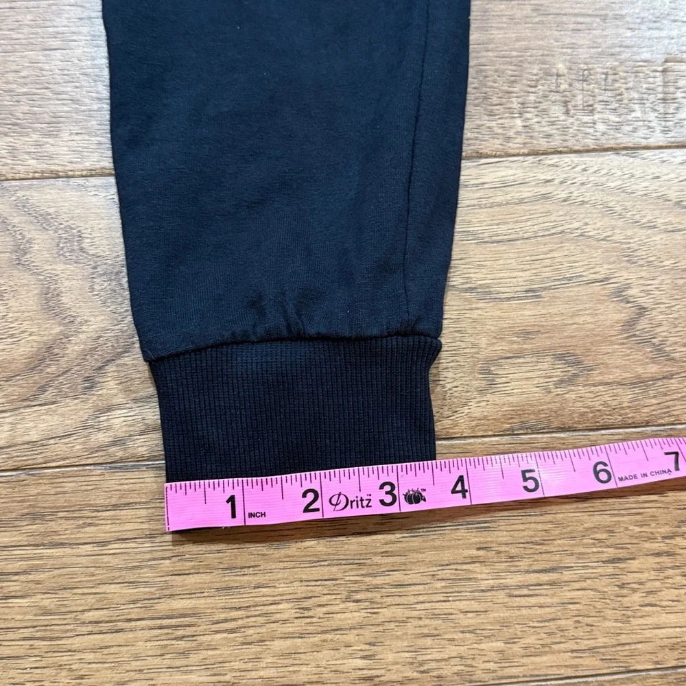 H&M Girls Cotton Black Jogger Pants - Size US 7